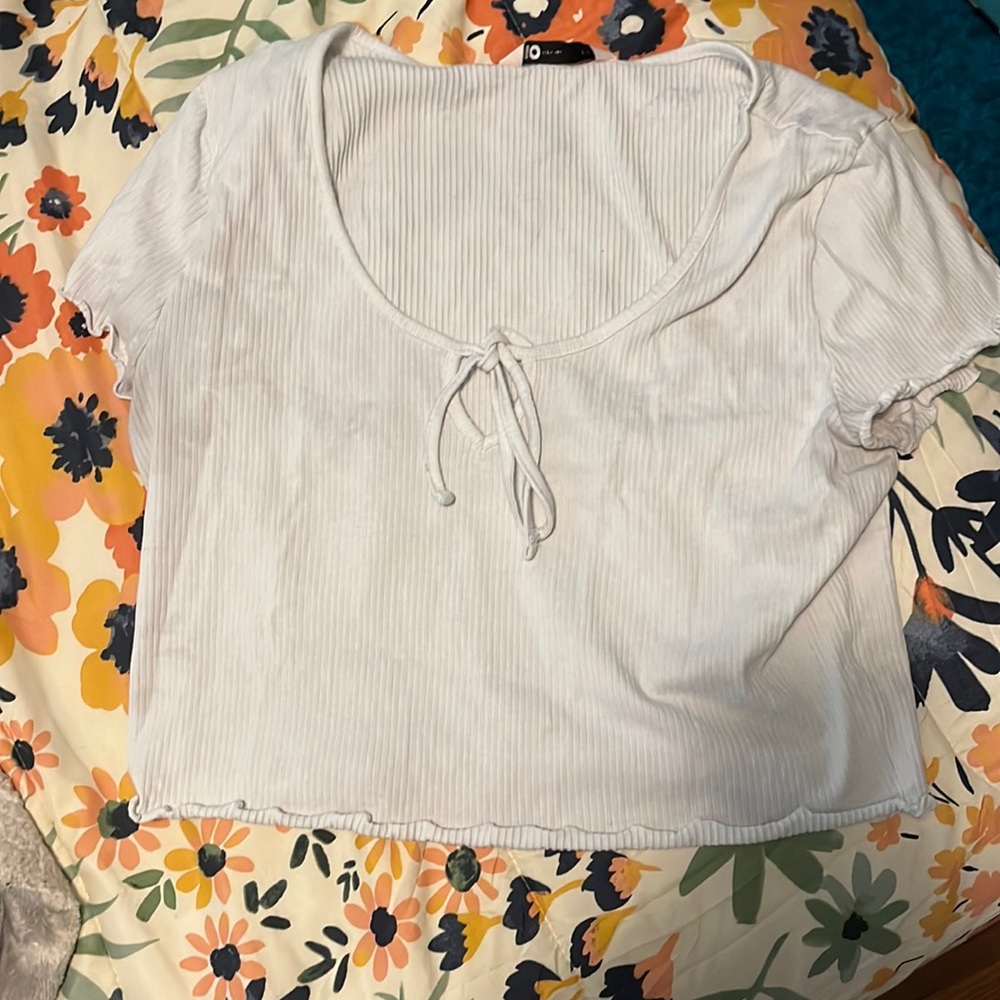 White tie texture tee - Picture 1 of 1
